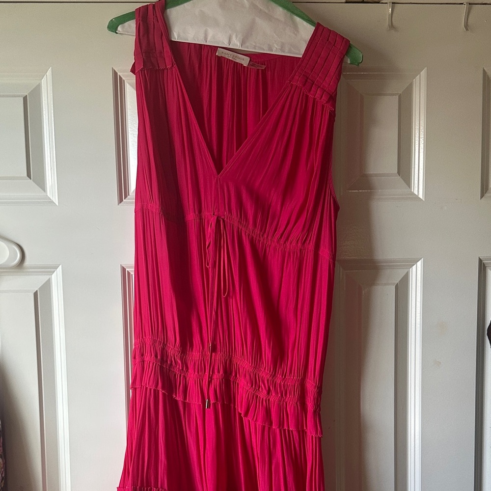 Ramy Brook Vibrant Pink Maxi Dress